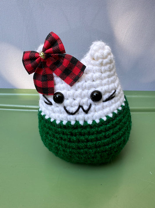 Crochet Christmas Cat