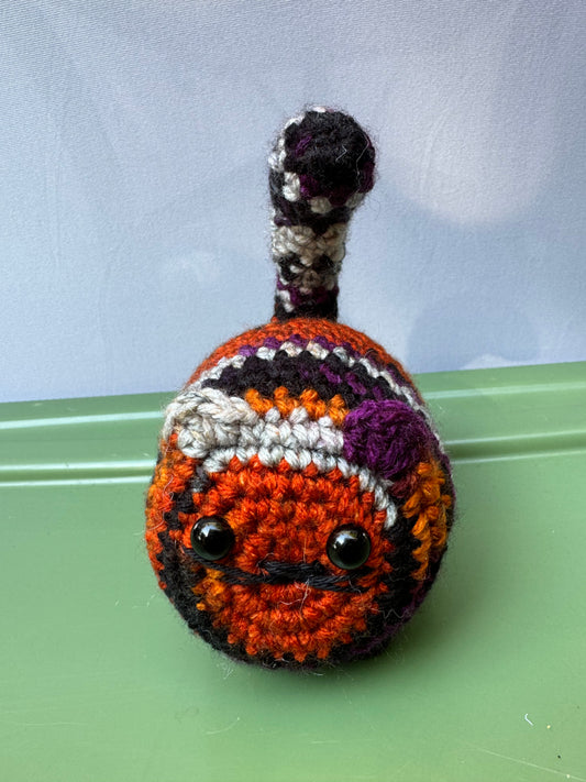 Crochet Autumn Mini Loaf Cat