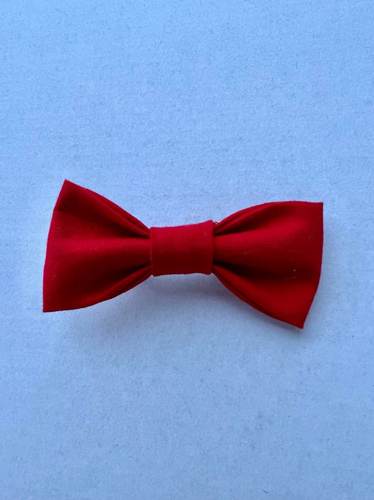 Red Fabric Bow | Hair Bow | Hairbow for Kids | Valentine's Day Bow