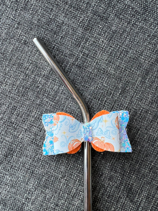 Glass Slipper Princess Straw Topper