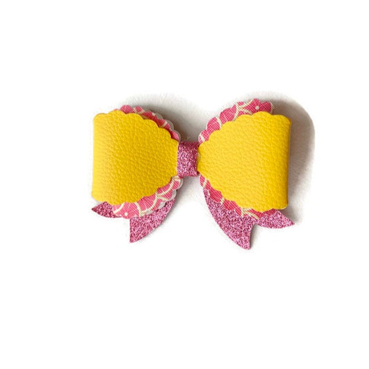 Grapefruit Hairbow