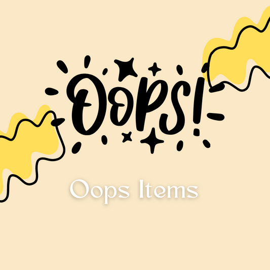 Oops item (B Grade or Clearance Item)