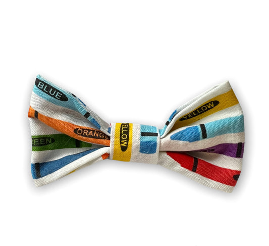 Crayon Fabric Hairbow