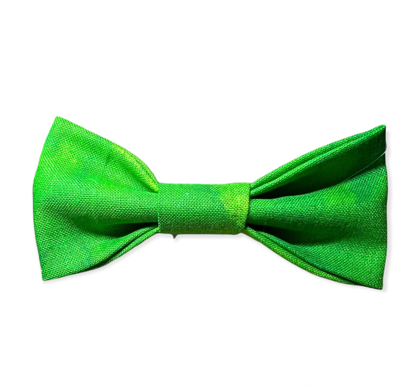 Shades of Green Fabric Hairbow