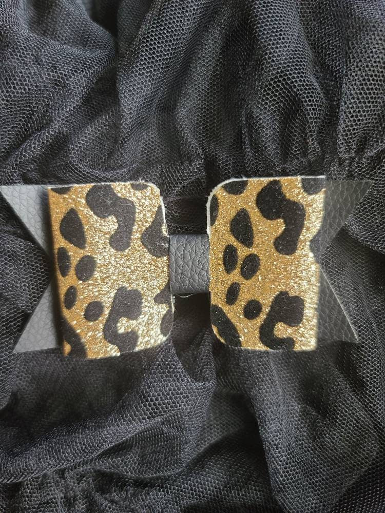 Leopard Bow | Hairbow | Women's Bow | Children's Bow