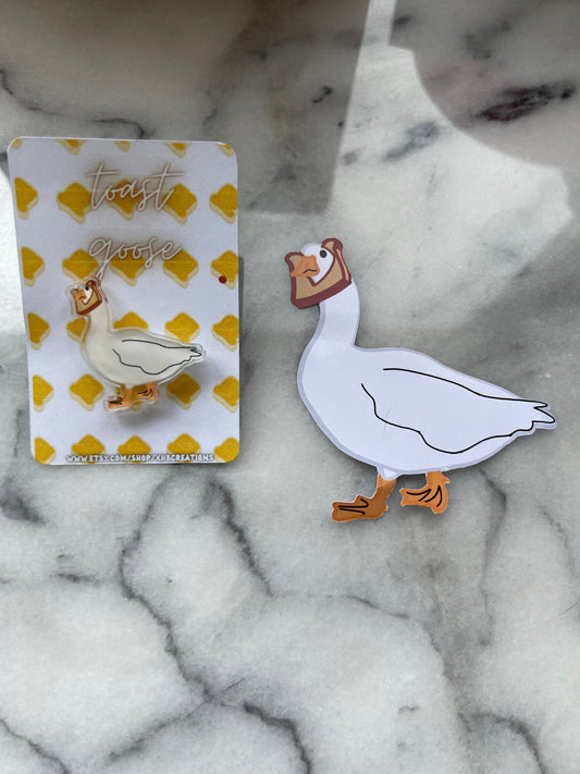 Toast Goose Pin Set | Accessories